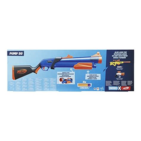 Nerf Fortnite Pump Sg Blaster Pump Action Mega Dart Blasting Breech