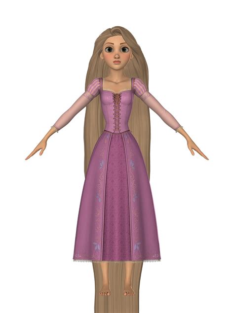 Kingdom Hearts 3 Rapunzel Long Hair Xps Dl By Crypt Xps On Deviantart