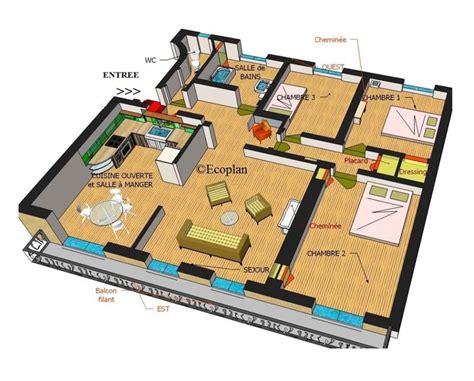 Plan Appartement M Plan Appartement Appartement Plan Maison