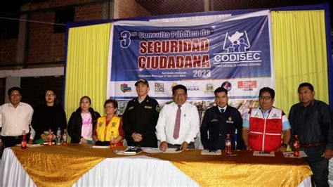 CODISEC HUAURA CONSOLIDA LA PARTICIPACIÓN CIUDADANA TERCERA CONSULTA