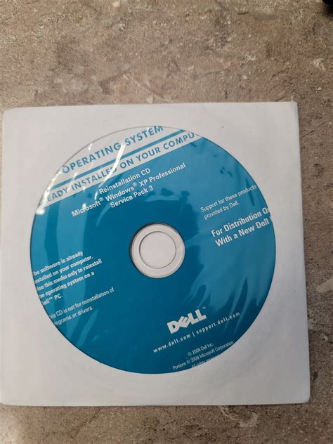 Dell Windows XP Pro SP3 Reinstallation CD Fast Ship USA EBay