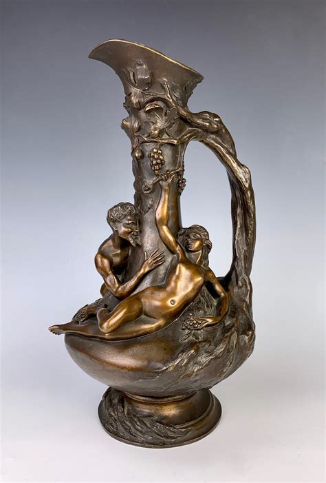 At Auction Noël Ruffier Noel Ruffier Satyr Nude Lady