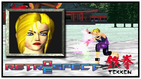 Retro Respect Tekken 1 Nina Williams Gameplay YouTube