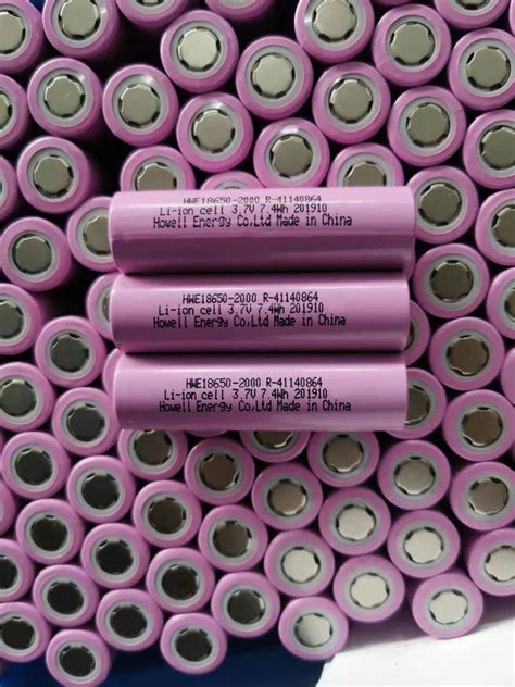 Bis Approved 18650 3 7V 2000mAh Rechargeable Lithium Ion Cell China 3