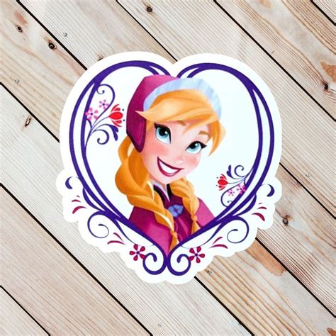 Frozen Elsa Sticker Disney Elsa Sticker Decal Sold By John Walker