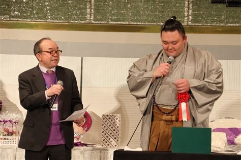 朝乃山関十両復帰・優勝祝賀会（続き） 朝乃山後援会 大相撲力士・朝乃山関を応援する東京朝乃山後援会