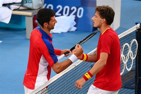 Olimpiadi Tokyo 2020 Carreno Busta Di Bronzo Djokovic Di Legno