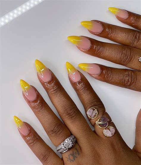 35 Bright And Beautiful Yellow Nail Designs May The Ray