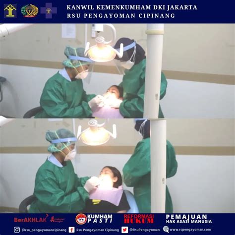 Pelayanan Poli Gigi Anak Rsu Pengayoman Cipinang Kanwil Kemenkumham Dki