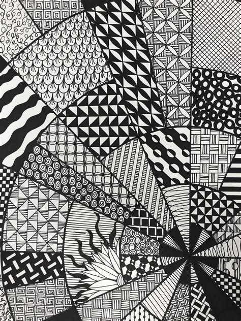 Inspired By Zentangle Patterns And Starter Pages Of 2022 Artofit