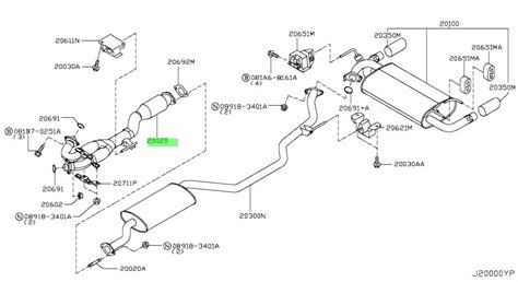 Buy Genuine Nissan 20020cb00a 20020 Cb00a Tube Assembly Exhaustfront For Nissan Murano