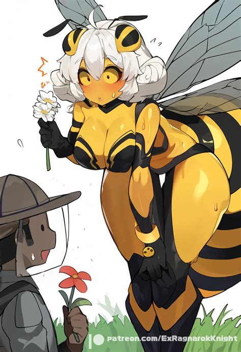 Rule 34 Ai Generated Bee Girl Exragnarokknight Insect Girl Insect Humanoid Tagme 9524966