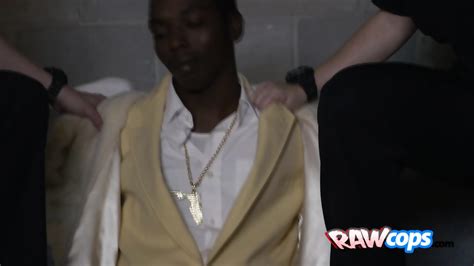 Black Pimp Gets Into A Warehouse To Be Fucked By Two Horny And Wet Milfs Dressed As Cops For A
