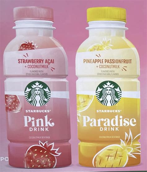 Bottled Pink Drink And Paradise Drink Apparently It Should Be Released