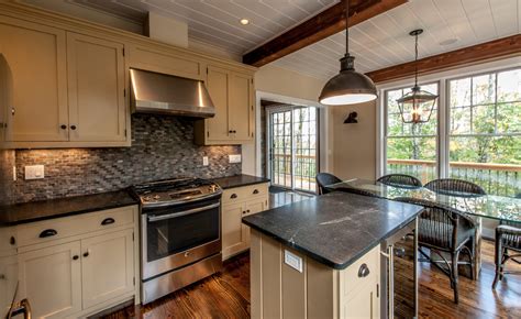 The Grantham Lakehouse Farmhouse Kitchen Boston By Yankee Barn