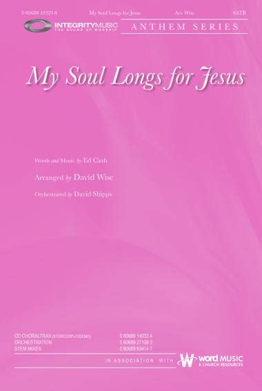 My Soul Longs For Jesus