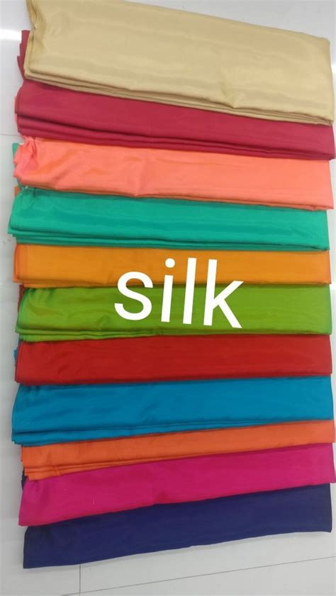 100 Silk 44 45 Sana Silk Fabrics At Rs 55 Meter In Surat ID 18451458891