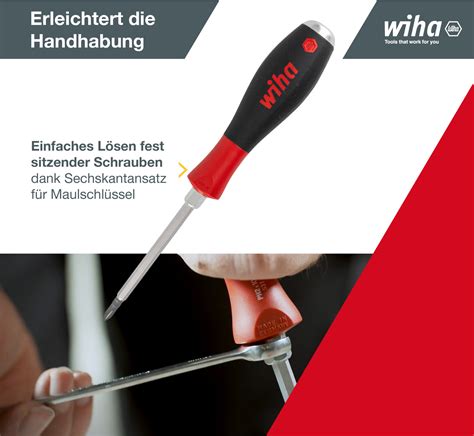 Wiha SoftFinish Schlitz Phillips Schraubendrehersatz 6 Tlg 530HK6 Ab