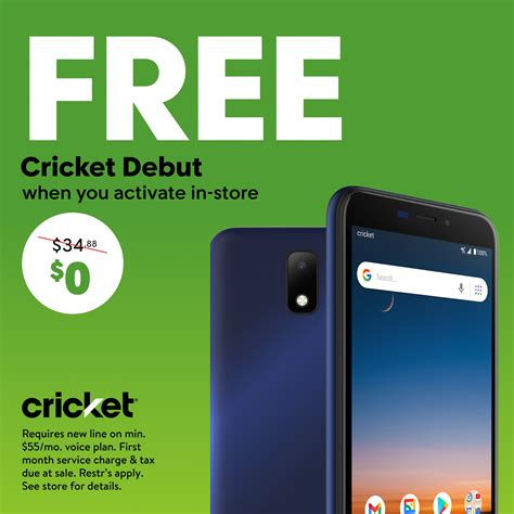 Cricket Wireless Debut S2 32gb 3gb Ram Deep Navy Prepaid