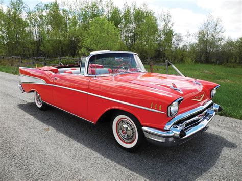 1957 Chevrolet Bel Air Convertible Auburn Fall 2018 Rm Sothebys