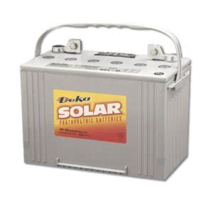 Deka Solar G H Deka Gel Deep Cycle Battery V Ah C Hr Rate