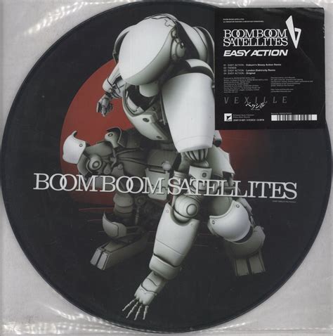 Boom Boom Satellites Easy Action Uk Picture Disc Lp —