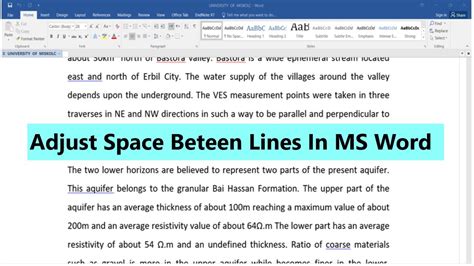 How To Adjust Space Between Lines In Ms Word How To Change Space