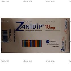 ZANIDIP, 10mg, Boîte de 14 - Medicament