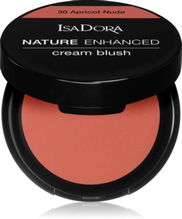 IsaDora Nature Enhanced Cream Blush Kompaktes Rouge Mit Pinsel Und