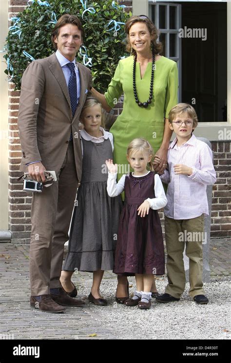 Prince Maurits van Vollenhoven, Princess Marilene and their children ...