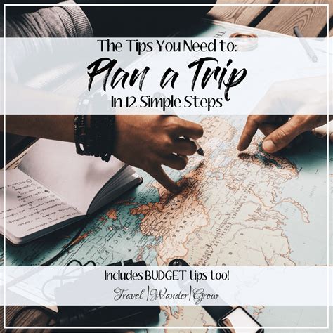 How To Plan A Trip In 12 Simple Steps TravelWanderGrow