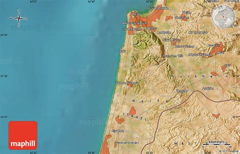 Satellite Map of Megiddo