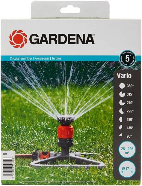 Arroseur Circulaire Vario Comfort De Gardena Arroseur Pulv Risateur