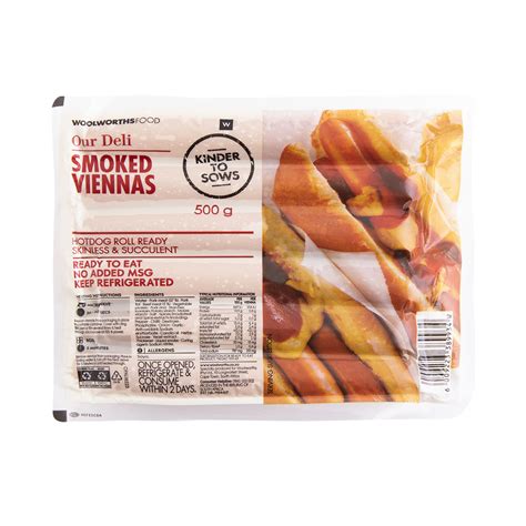 Smoked Viennas 500 G Za