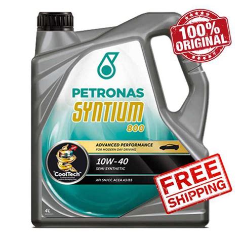 Petronas Syntium W Semi Synthetic Sn Cf Engine Oil L Lazada