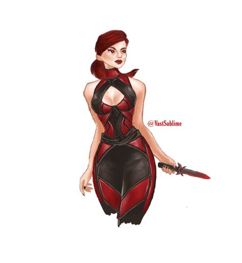 My Skarlet Fanart I Made Last Week Shes Beautiful ️ Rmortalkombat