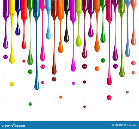 Nail Polish Spill Background