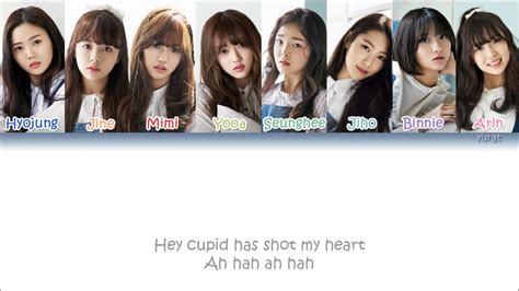 Oh My Girl 오마이걸 Cupid Color Coded Hanromeng Lyrics Youtube