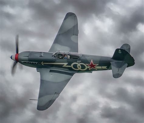 Yakovlev Yak Ua In Moody Skies At Duxford Battle Of Britain Airshow