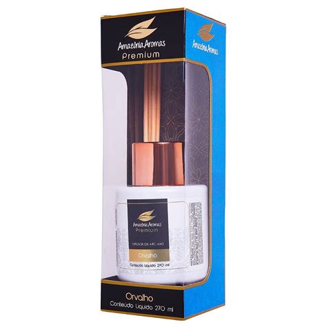 Difusor Premium Amaz Nia Aromas Ml Orvalho Amazonia Aromas