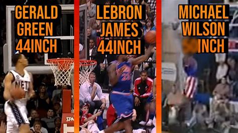 Top Highest Vertical Jumps In Nba History Youtube