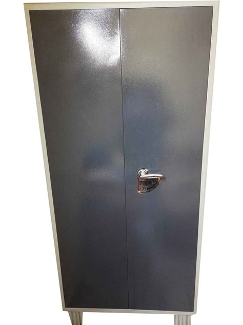 2 Doors Grey Steel Almirah With Locker At Rs 9000 Piece In Kochi ID