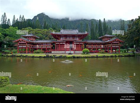 Byodo In Temple In The Valley Of The Temples Memorial Park Kaneohe