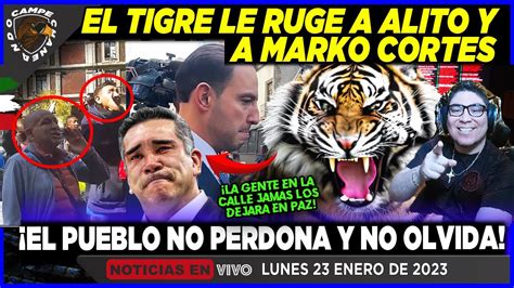 EL TIGRE LE RUGE AL PRIAN ALITO Y MARKO CORTES HOY VAN A LA SCJN Y