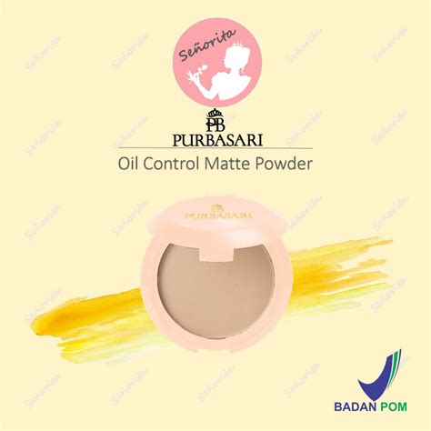 Jual PURBASARI Oil Control Matte Powder 12g NEW LOOK Shopee Indonesia