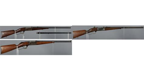 Three Savage Model 1899 Lever Action Rifles Rock Island Auction