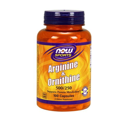 Amazon.com : Arginine Ornithine Now Foods 100 Caps : Multivitamins ...