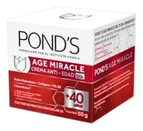 Ponds Age Miracle crema Pond s Dia 40 Años MercadoLibre