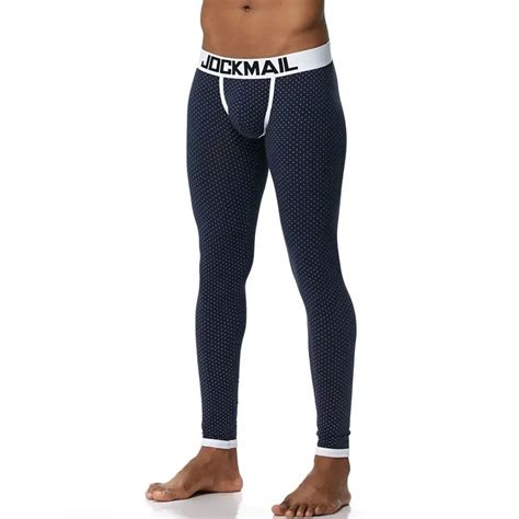 Jockmail 2020 Sexy Long Johns Pants Men Thermal Underwear Cotton