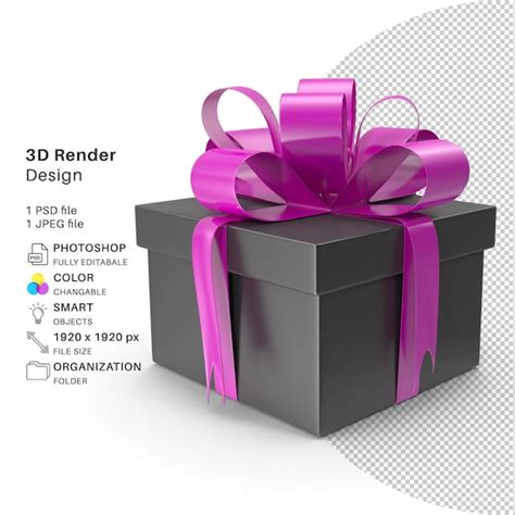 Premium PSD Festive Gift Boxes 3d Modeling Psd File Realistic Festive